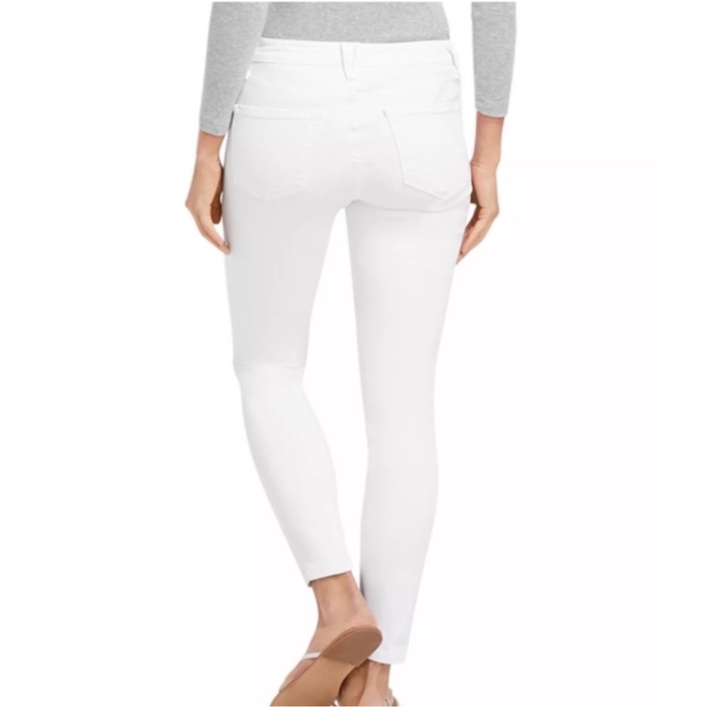 Vineyard Vines High Rise Skinny Jeans White Raw Hem 29 - Picture 2 of 15